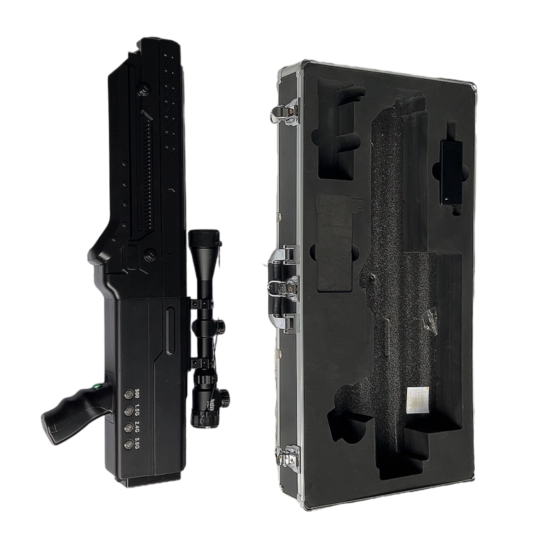  通山手持便携式枪型低空防御反制四通道A型